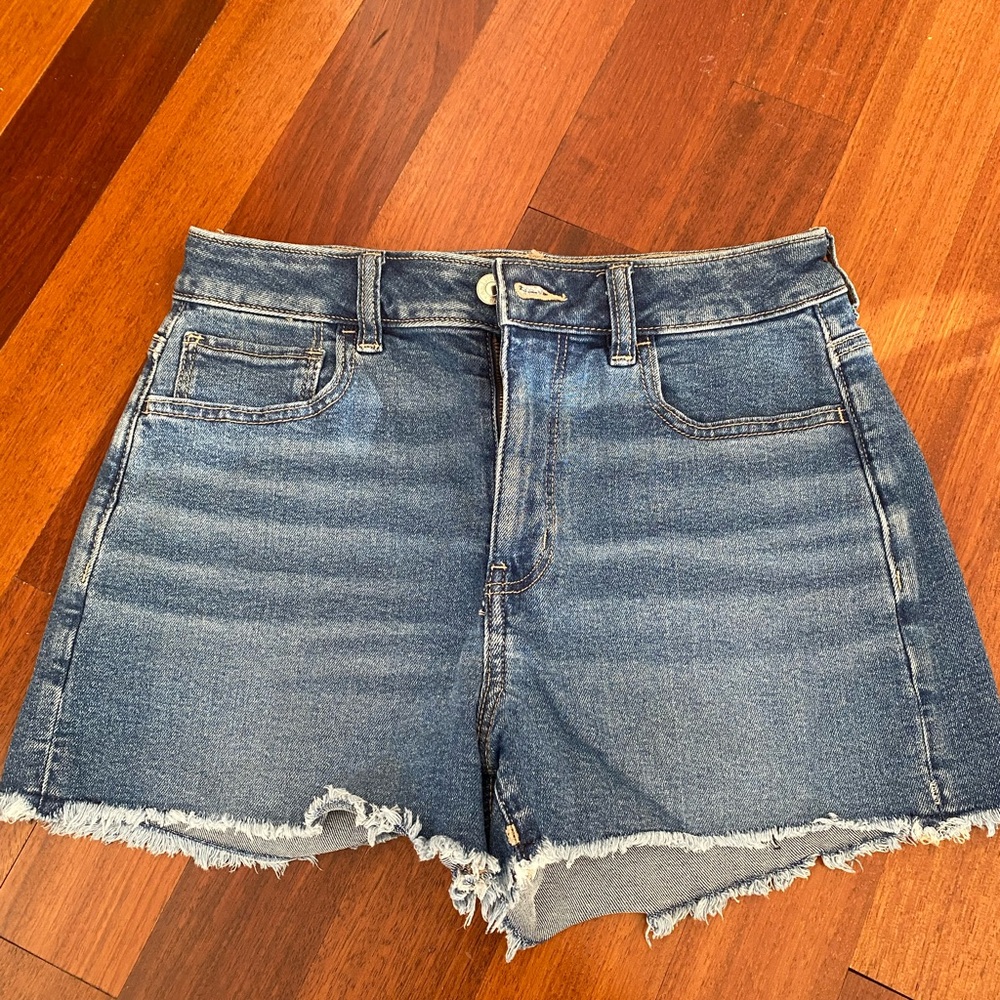 American Eagle Denim Blue Women's Shorts